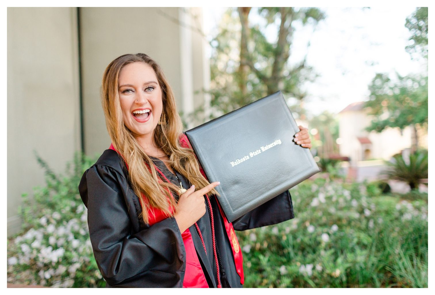 Addison VALDOSTA STATE UNIVERSITY CAP AND GOWN GRAD SESSION
